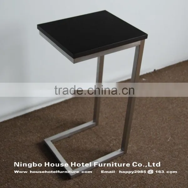 HS0027E C Table Polished Stainless Steel Base photo-2