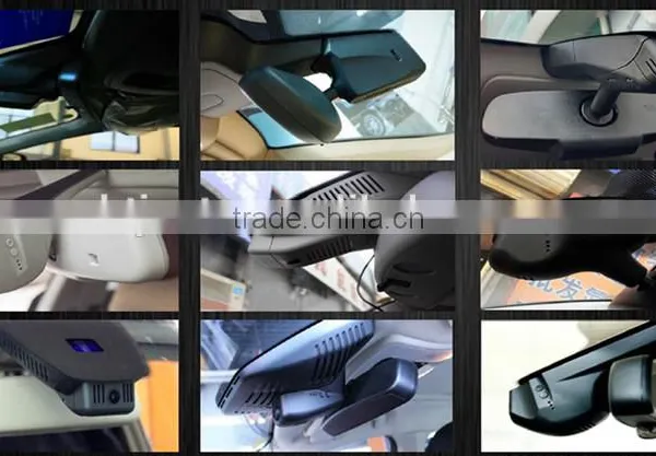 Loop Video Recording Hidden Car DVR Support WIFI Connection photo-2