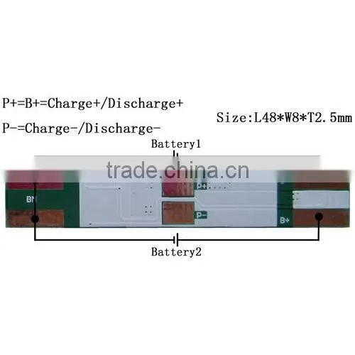 Electric Balance Pcb Board For 5s Lithium Ion Battery 10A Pcb Making Machine