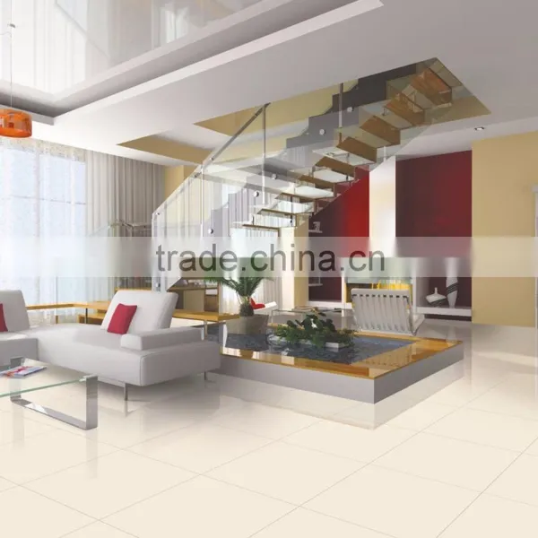 1st Quality Porcelain Tiles From India/beige Color/ivory Plain Tiles/vitrified Tiles photo-3