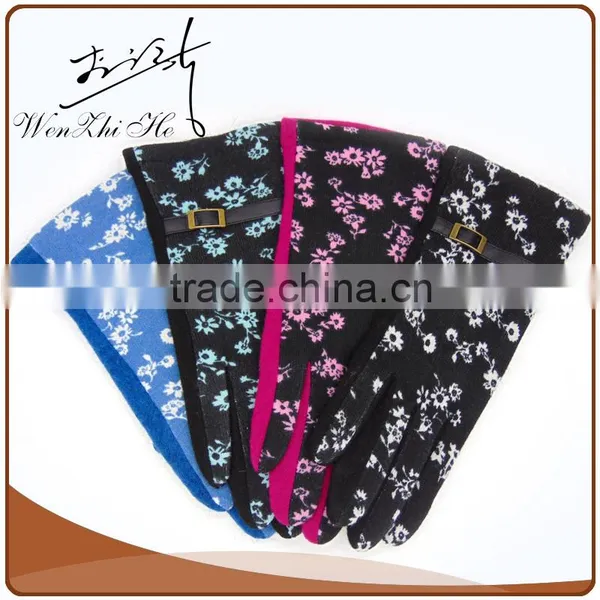 AB Grade Floral Pattern New Fashion Winter Mittens photo-6