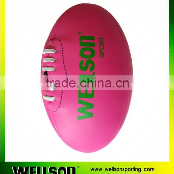 Machine Sewn Soft PVC Foamed AFL Ball photo-3