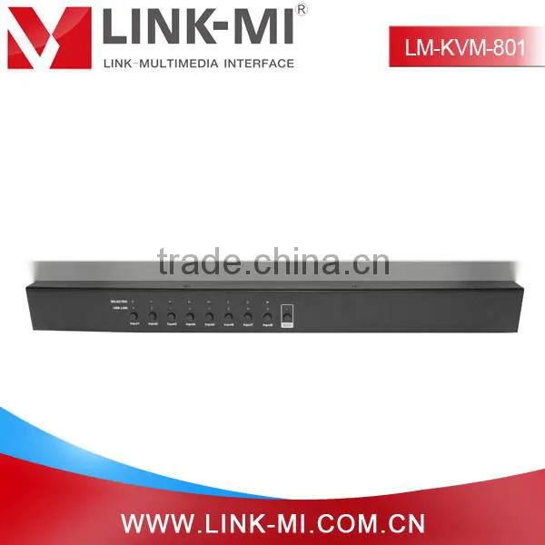 LINK-MI OEM LM-KVM801 1920x1440 HD Video 8 Port HDMI KVM Switch With USB photo-4