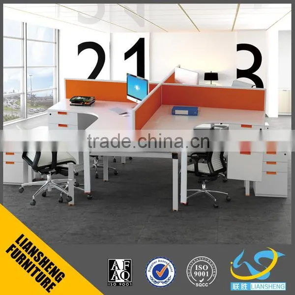 Wholesale Price Modern Design Office Workstation Partition for 6 Persons