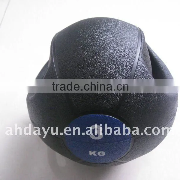 Handle Medicinal Ball / Weight Ball Filled With Iron Sand