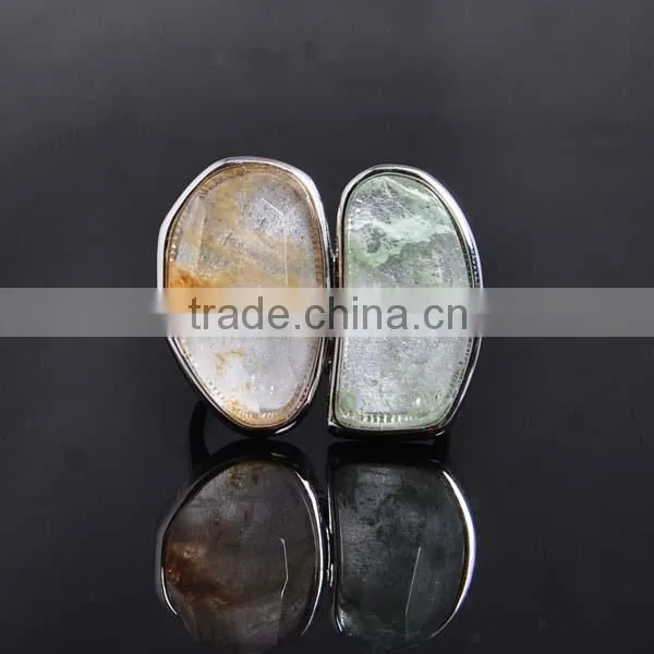 New Design Ladies Finger Ring/semi-precious Stone Ring Designs Jewelry for Men photo-2