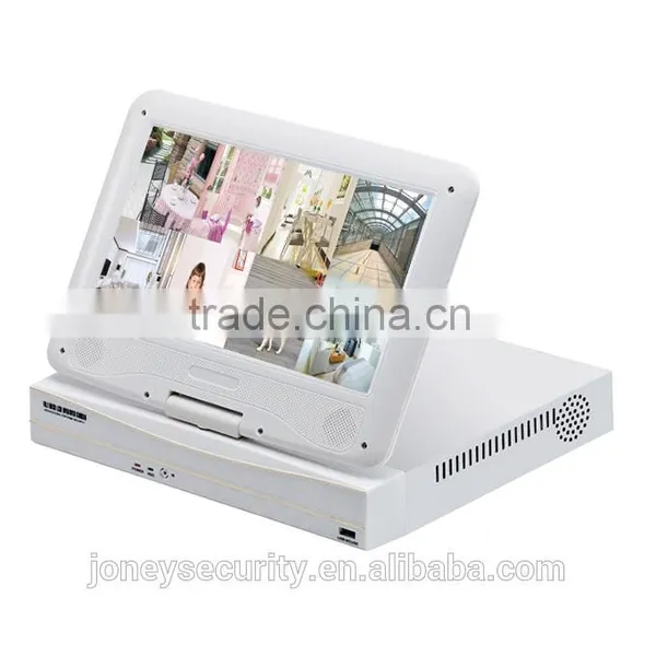 All in One 10.1 Inch LCD Monitor HDMI P2P CCTV Security 8CH NVR photo-5