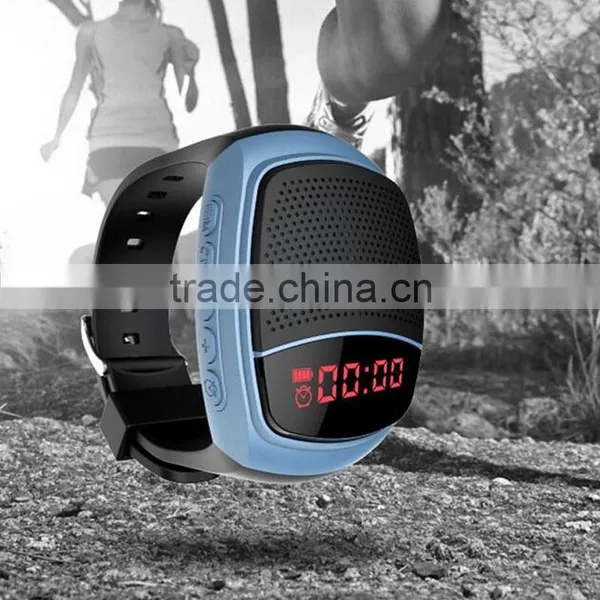 New Arrival Led Display Bluetooth Speakers Watch With Microphone photo-2