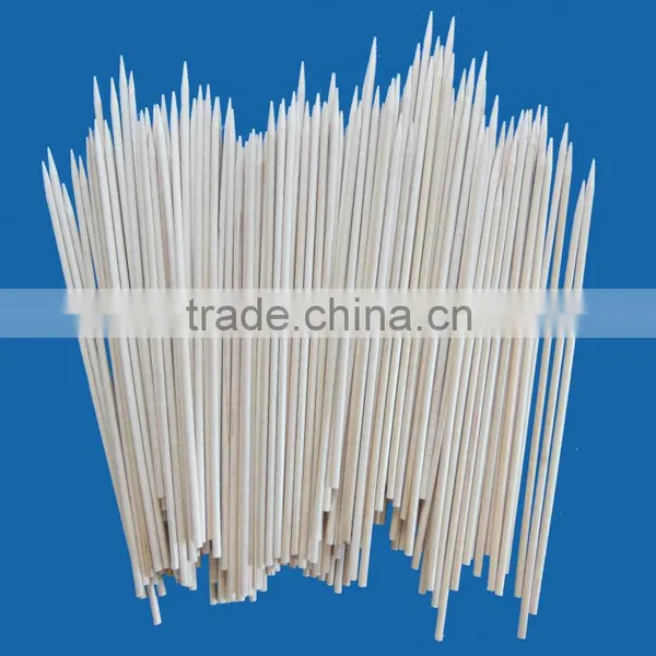 3.8x225mm Wooden Bbq Skewers Barbecue Sticks