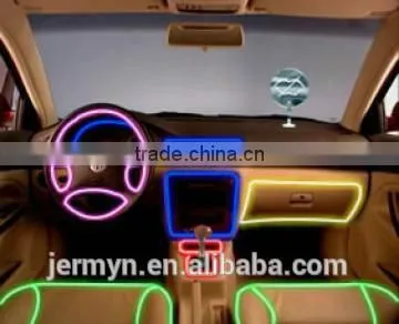 2015 New Generation High Brightness Strong Colourful EL Wire for Car Decoration