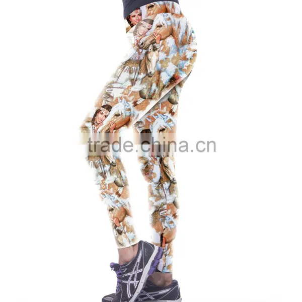 Latest New Women Digital Print Leggings Yoga Leggings N30-20 photo-3