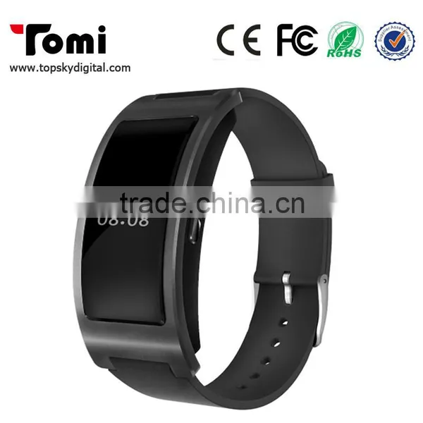 Large Screen CK11 Silica Band Sleep Monitor Blood Oxygen Monitor Fitness Tracker Smart Wristband photo-3