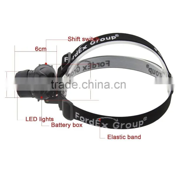 Fordex Group 7 LED Headlamp Headlight, Water Resistant , Head Safety Lamp, Flash Light For Cycling, Climbing, Mountain Biking photo-3