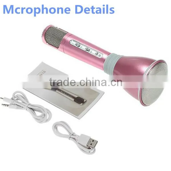 Fashion Handbag 2016 for Android tv Handheld Ktv Amplifier+speaker K068 Microphone photo-5