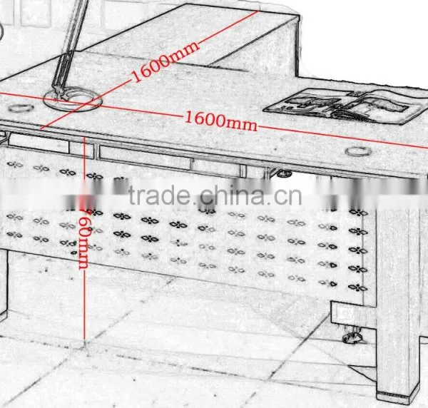 Wooden Office Furniture Executive Office Table Designs/manager Table photo-3