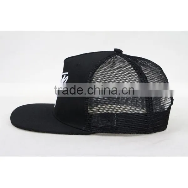 Wholesale Custom 3D Embroidery Logo Mesh Cap Trucker Cap photo-5