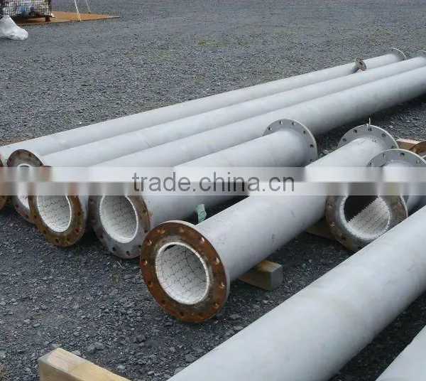 Used In Steel Industrial EPDM Ceramic Steel Pipe photo-4