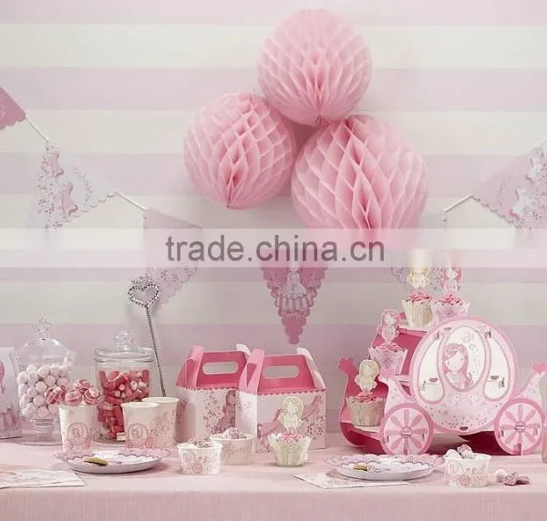 Pink Princess Party Carriage Cake Stand photo-2