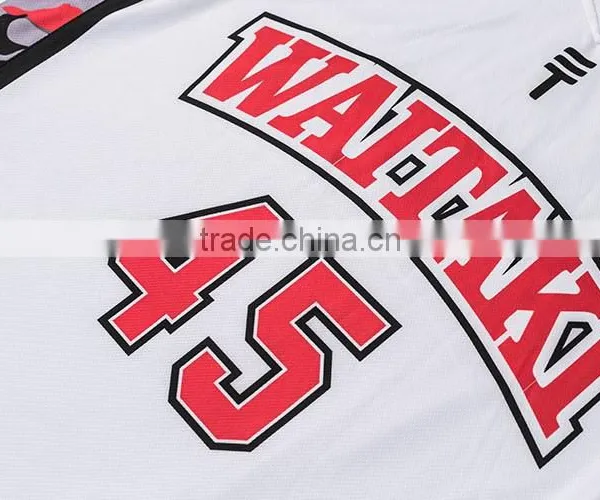 Sublimated Basketballl Set Custom Basketballl Jersey for Team Design Wholesale photo-5