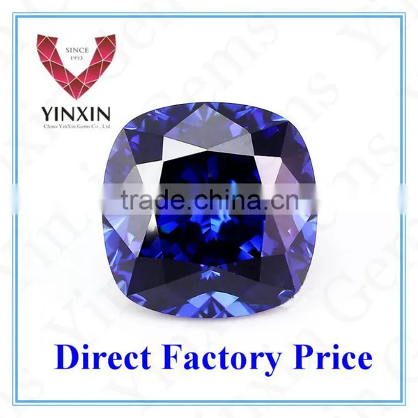 Factory Direct Sale Small Losse Cushion Cut Blue Sapphire Price photo-3