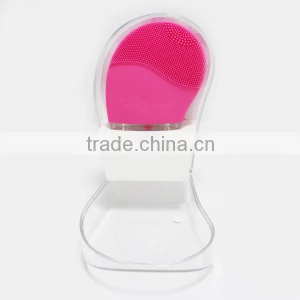 Best Silicone Skin Cleaner Brush/ultrasonic Face Washing Scrubber photo-2