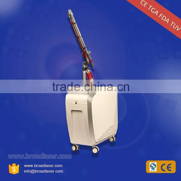 Freckles Removal Q Switch 1064 Nm 532nm Nd Yag Laser Machine For All Kinds Of Tattoo Removal 532nm