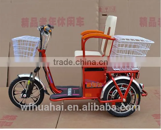 Adult 3 Wheel Electric Bicycle /electric Three Wheel Bicycle 48V photo-3