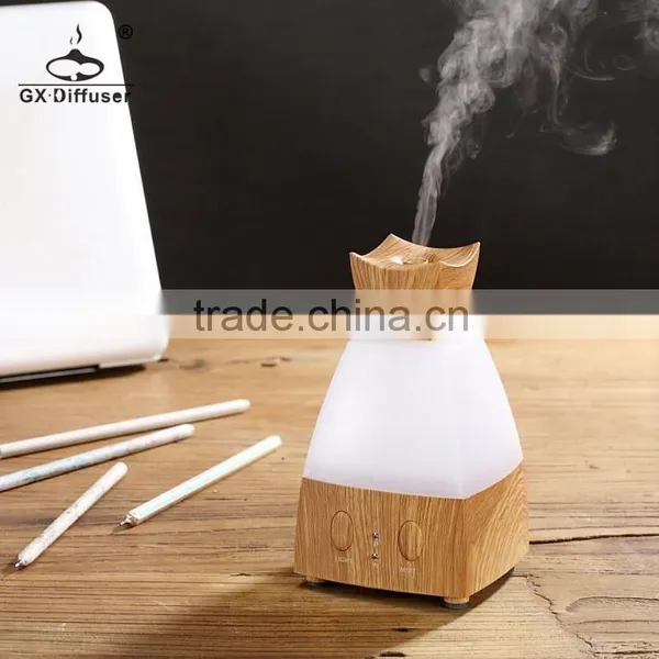 Wooden Aroma Diffuser,aromatic Oil Lamp GX-04K Dark Wood photo-6