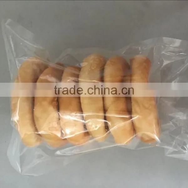 Expanded Rawhide Ring With Little Chicken Wrapped/rawhide Dog Chewing Ring photo-2