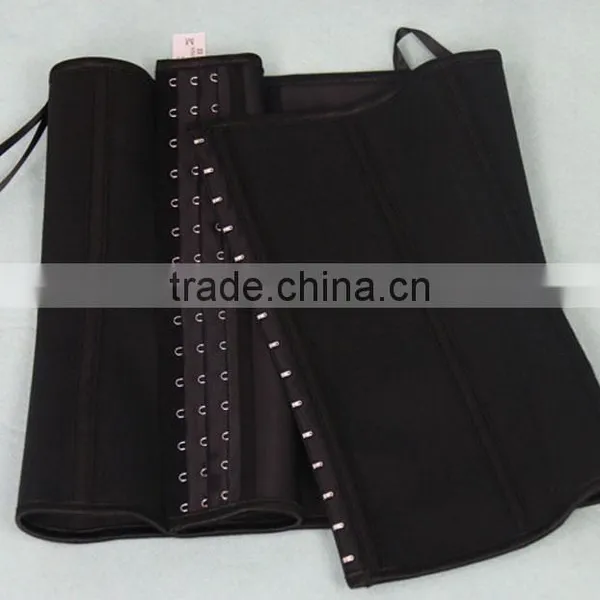Adjustable Steel Boned Rubber Body Slimming Sculpting Clothes Waist Abdomen Latex Corset photo-4