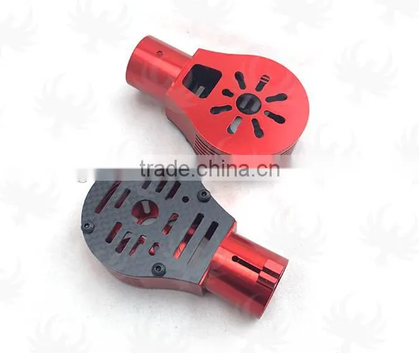 25mm CNC Motor Mount DIY Model Aircraft Accessories Multi-rotor 25mm CNC Aluminum Motor Holder for Q6L KV330 Motor photo-2