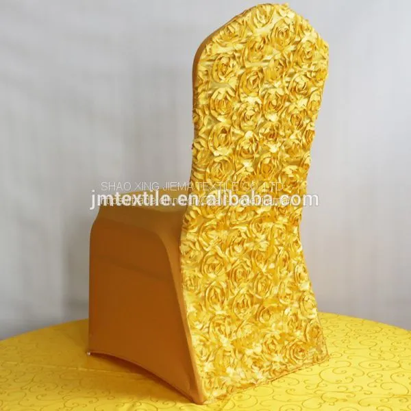 Whole Sale Pewter Polyester Universal Chair Covers for Wedding photo-5