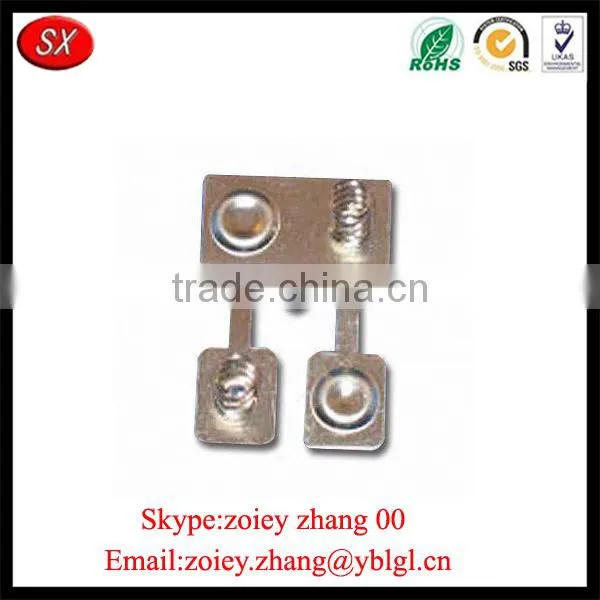 OEM & ODM Serve Metal Battery Contact Plate For Stamping Part photo-2