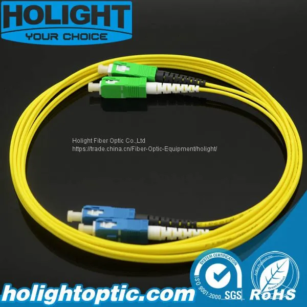 Sc to Sca Duplex Single Mode 2.0mm Optical Patch Cord photo-5