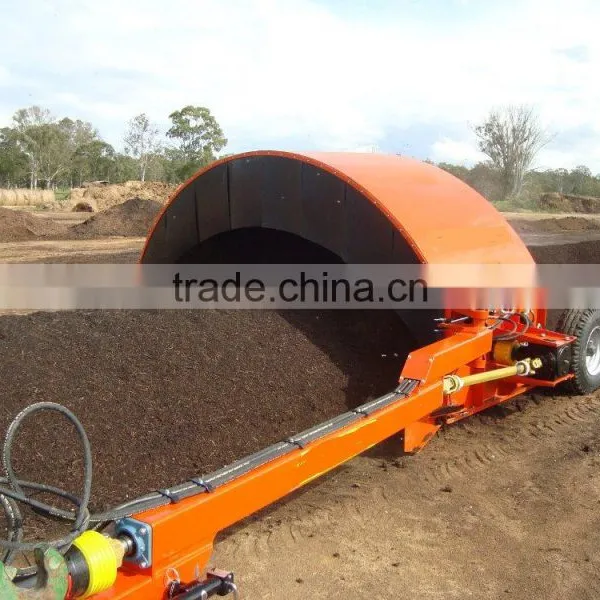 Hot Sale New Design Top Quality Tractor Towed Compost Turner Windrow Mixer photo-4