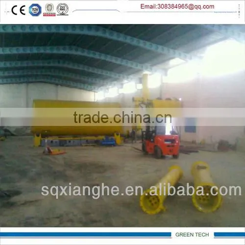 Continuous Working Waste Crude Oil Refining Purification Plant photo-3