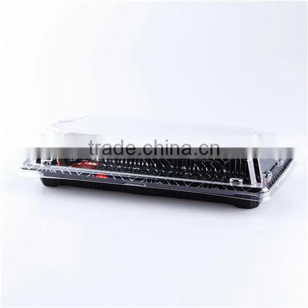 Disposable Plastic Sushi Container With Lid photo-2
