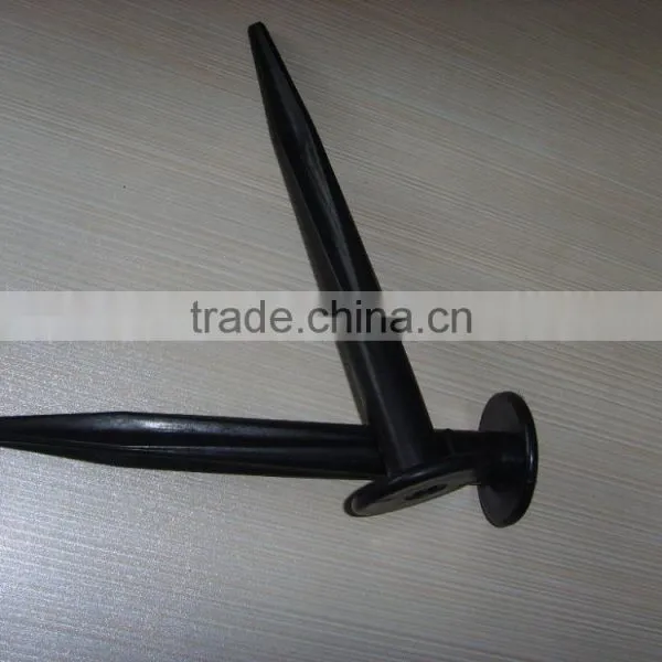 Plastic Ground Pegs ,weed Control Fabric Pegs(11.3cm Length) photo-5