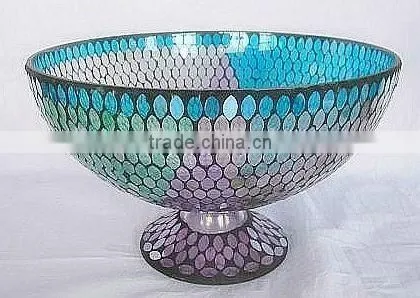 Murano Glass Decorative Glass Fruit Bowl photo-2