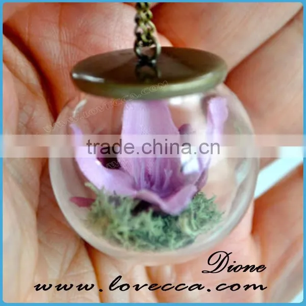 2017 New Arrival Cute Mini Glass Vial Bottle Pendant Jewelry photo-3