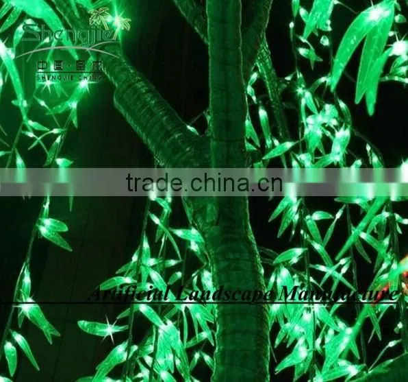 Willow Trees With Led Lighted Green Color 1.6m Led Trees photo-2