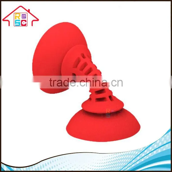 NBRSC Silicone Rubber Simple Sucker Flexible Mobile GPS Smart Cell Phone Mount Car Holder Accessory photo-2