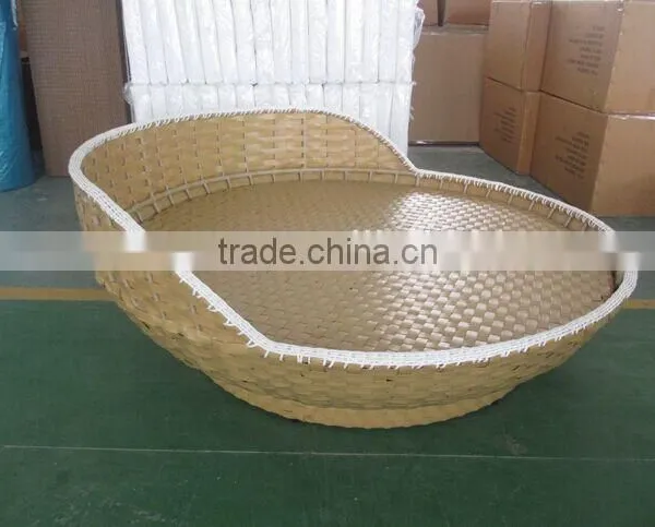 Round Rattan Outdoor Bed Outdoor Swing photo-4