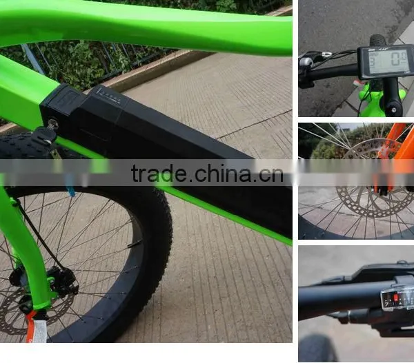 26*4.0 Tire 48V Fat Tire Electric Bike With CE Certification photo-4