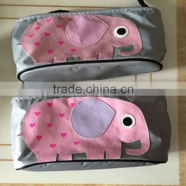 New Cute Cartoon Stroller Storage Bag Accessories Diaper Buggy Pouch Organizer photo-2