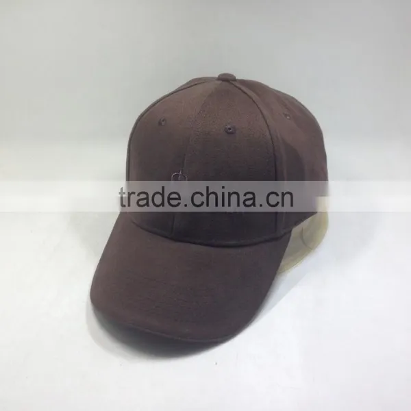Heavy Brushed Cotton Cap Custom Embossed Buckle Sport Hat photo-2