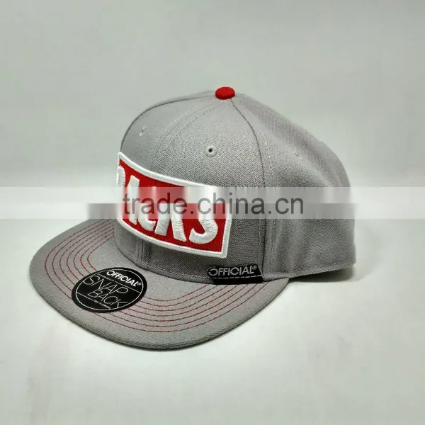 Custom High Quality 6 Panels 3D Embroidery Snapback Cap Made in China photo-3