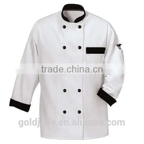 Custom Embroidered Executive White Chef Jacket Cooking Restaurant Coat Chef photo-4