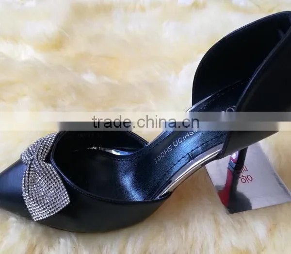 GZY High Heel Shoes Warehouse High Quality Italy Charming Model 2017 Stock Hot Selling photo-4