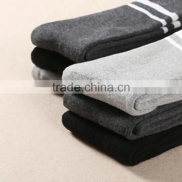 Business Autumn Clean Color Tube Men Socks With Cotton photo-2